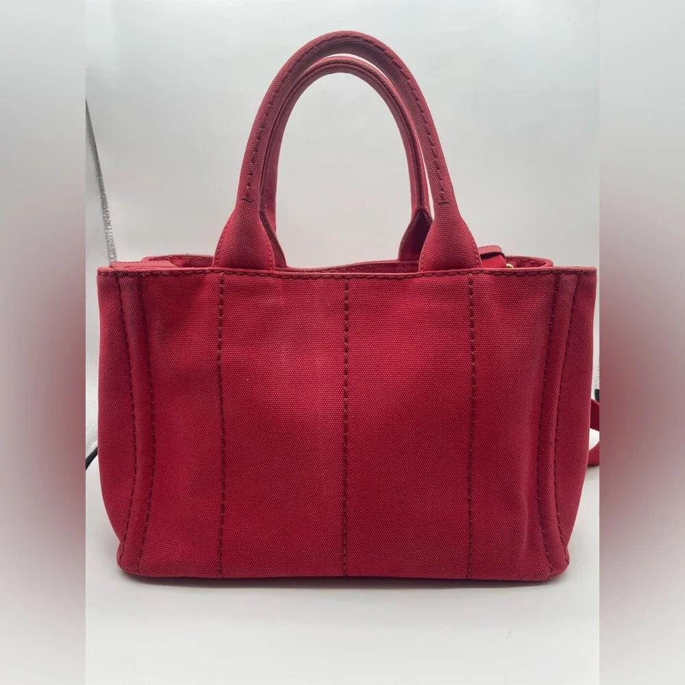 Prada Canapa Two Way Bag - Picture 3 of 15